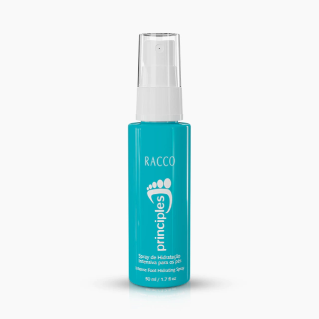Spray de Hidratação Intensiva para os Pés Principles Racco, 50ml