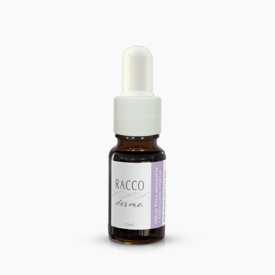 Sérum Rosa Mosqueta + Esqualano Vegetal RaccoDerma, 10ml