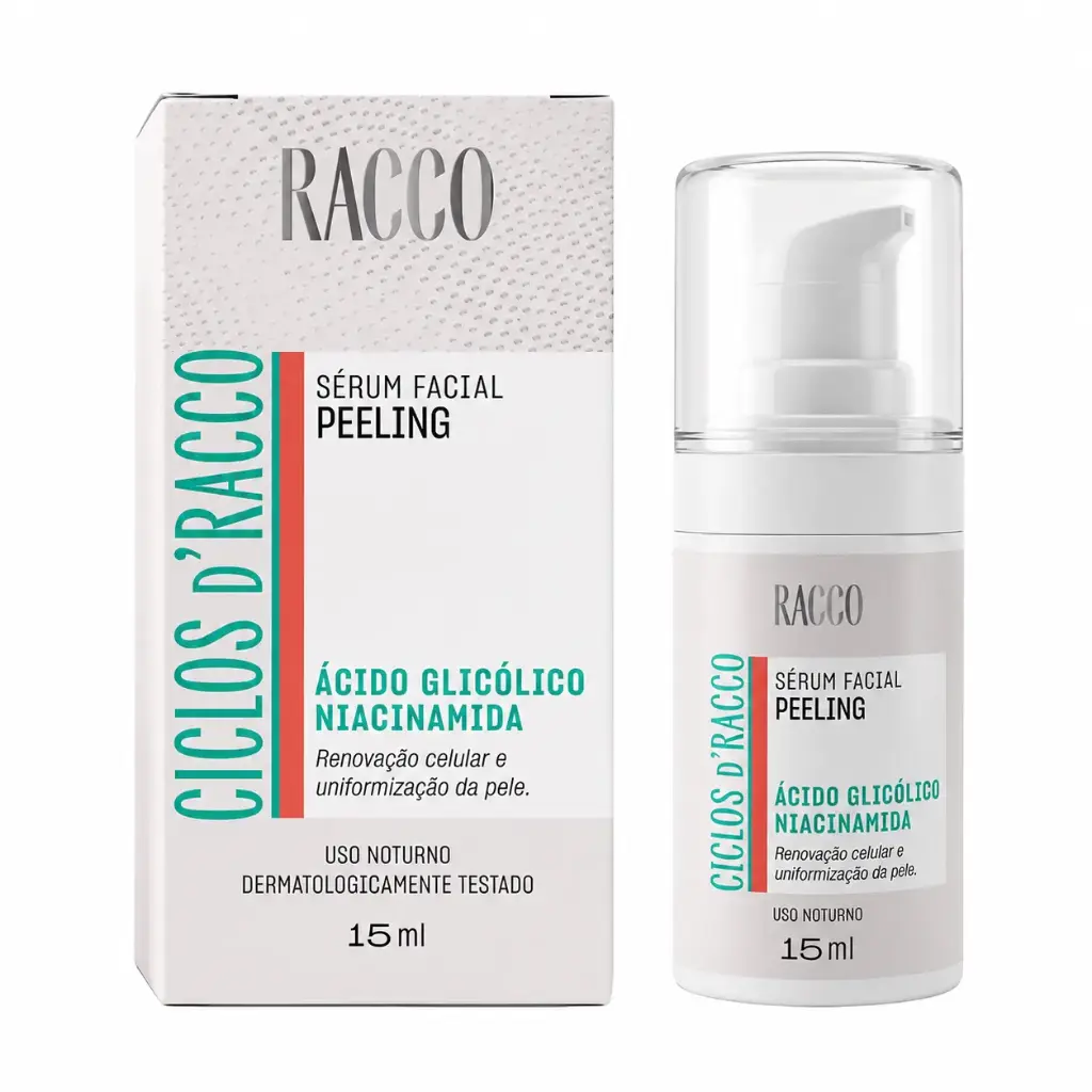 Sérum Facial Peeling Ciclos D’Racco, 15ml