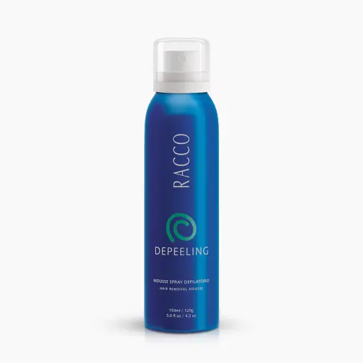 [1610] Mousse Spray Depilatório Depeeling Racco, 150ml 
